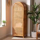 Arched Rattan Accent Cabinet | Bali Loom Paloma | Oroatrade.com
