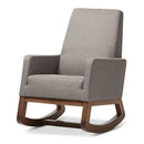 Fabric Upholstered Rocking Chair | Bali Loom Yashiya | Oroatrade.com
