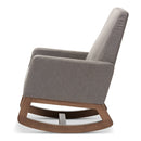 Fabric Upholstered Rocking Chair | Bali Loom Yashiya | Oroatrade.com