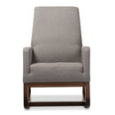 Fabric Upholstered Rocking Chair | Bali Loom Yashiya | Oroatrade.com