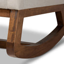 Fabric Upholstered Rocking Chair | Bali Loom Yashiya | Oroatrade.com