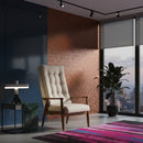 Beige Tufted High Back Accent Chair | Bali Loom Roxy | Oroatrade.com