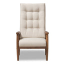 Beige Tufted High Back Accent Chair | Bali Loom Roxy | Oroatrade.com