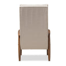 Beige Tufted High Back Accent Chair | Bali Loom Roxy | Oroatrade.com