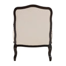 Cream Tufted French Accent Chair | Bali Loom Dion | Oroatrade.com