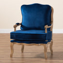 Blue Fabric Accent Chair | Bali Loom Jules | Oroatrade.com