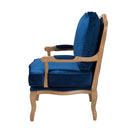 Blue Fabric Accent Chair | Bali Loom Jules | Oroatrade.com
