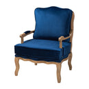 Blue Fabric Accent Chair | Bali Loom Jules | Oroatrade.com