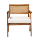 Japandi Cream Boucle Lounge Chair | Bali Loom Jetsam | Oroatrade.com