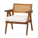 Japandi Cream Boucle Lounge Chair | Bali Loom Jetsam | Oroatrade.com
