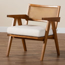 Japandi Cream Boucle Lounge Chair | Bali Loom Jetsam | Oroatrade.com