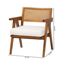 Japandi Cream Boucle Lounge Chair | Bali Loom Jetsam | Oroatrade.com