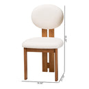 Boucle Japandi Dining Chairs 2 | Bali Loom Kacela | Oroatrade.com