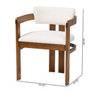 Cream Boucle Dining Chair | Bali Loom Carice | Oroatrade.com