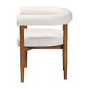 Cream Boucle Dining Chair | Bali Loom Caia | Oroatrade.com
