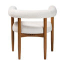 Cream Boucle Dining Chair | Bali Loom Caia | Oroatrade.com