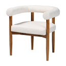 Cream Boucle Dining Chair | Bali Loom Caia | Oroatrade.com