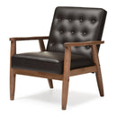 Button Tufted Lounge Chair | Bali Loom Sorrento 1 | Oroatrade.com