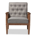 Button Tufted Lounge Chair | Bali Loom Sorrento 1 | Oroatrade.com