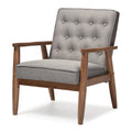 Button Tufted Lounge Chair | Bali Loom Sorrento 1 | Oroatrade.com