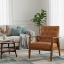 Button Tufted Lounge Chair | Bali Loom Sorrento | Oroatrade.com