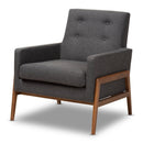 Button Tufted Back Lounge Chair | Bali Loom Perris | Oroatrade.com