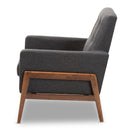 Button Tufted Back Lounge Chair | Bali Loom Perris | Oroatrade.com