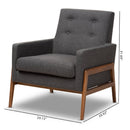 Button Tufted Back Lounge Chair | Bali Loom Perris | Oroatrade.com