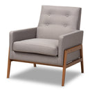 Button Tufted Back Lounge Chair | Bali Loom Perris | Oroatrade.com