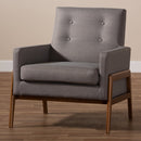 Button Tufted Back Lounge Chair | Bali Loom Perris | Oroatrade.com