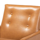 Button Tufted Back Lounge Chair | Bali Loom Perris | Oroatrade.com