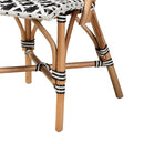 Woven Indoor Semi Outdoor Bistro Chairs 2 | Bali Loom Ambre | Oroatrade.com