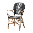 Two Toned Weaving Dining Chair | Bali Loom Wallis | Oroatrade.com