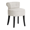 Beige Linen Lounge Stool | Bali Loom Millani | Oroatrade.com