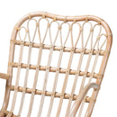 Rattan Openwork Bohemian Lounge Chair | Bali Loom Bajo | Oroatrade.com