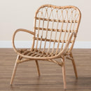 Rattan Openwork Bohemian Lounge Chair | Bali Loom Bajo | Oroatrade.com