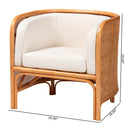 Curved Woven Rattan Accent Chair | Bali Loom Bandung | Oroatrade.com