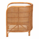 Curved Woven Rattan Accent Chair | Bali Loom Bandung | Oroatrade.com