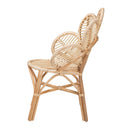 Flower Inspired Rattan Accent Chair | Bali Loom Bianca | Oroatrade.com