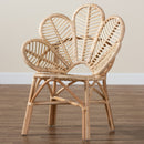 Flower Inspired Rattan Accent Chair | Bali Loom Bianca | Oroatrade.com