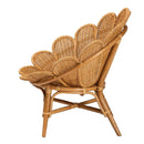 Scalloped Rattan Boho Accent Chair | Bali Loom Blossom | Oroatrade.com