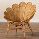 Scalloped Rattan Boho Accent Chair | Bali Loom Blossom | Oroatrade.com