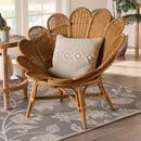 Scalloped Rattan Boho Accent Chair | Bali Loom Blossom | Oroatrade.com