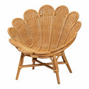 Scalloped Rattan Boho Accent Chair | Bali Loom Blossom | Oroatrade.com