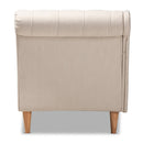 Scroll Back Tufted Chaise Lounge | Bali Loom Emeline | Oroatrade.com