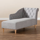 Scroll Back Tufted Chaise Lounge | Bali Loom Emeline | Oroatrade.com