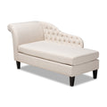Tufted Fabric Chaise Lounge | Bali Loom Florent | Oroatrade.com