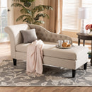 Tufted Fabric Chaise Lounge | Bali Loom Florent | Oroatrade.com