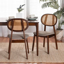 Contract furniture - Mid Century Padded Wooden Dining Chairs 2 - www.oroatrade.com