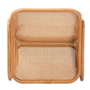 Contract furniture - Rattan Cane Cushioned Lounge Chair - www.oroatrade.com